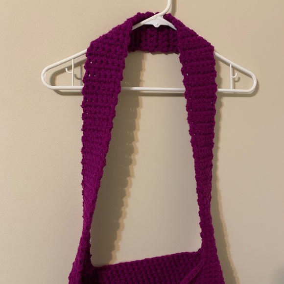 Crossbody Bag Handmade Crochet - Picture 10 of 16